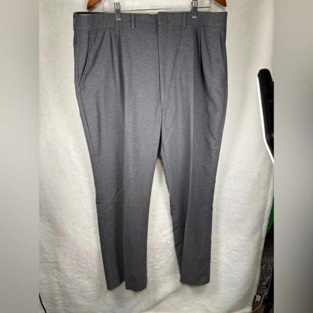 Mens Dress Slacks Size 42 Gray Wool Blend